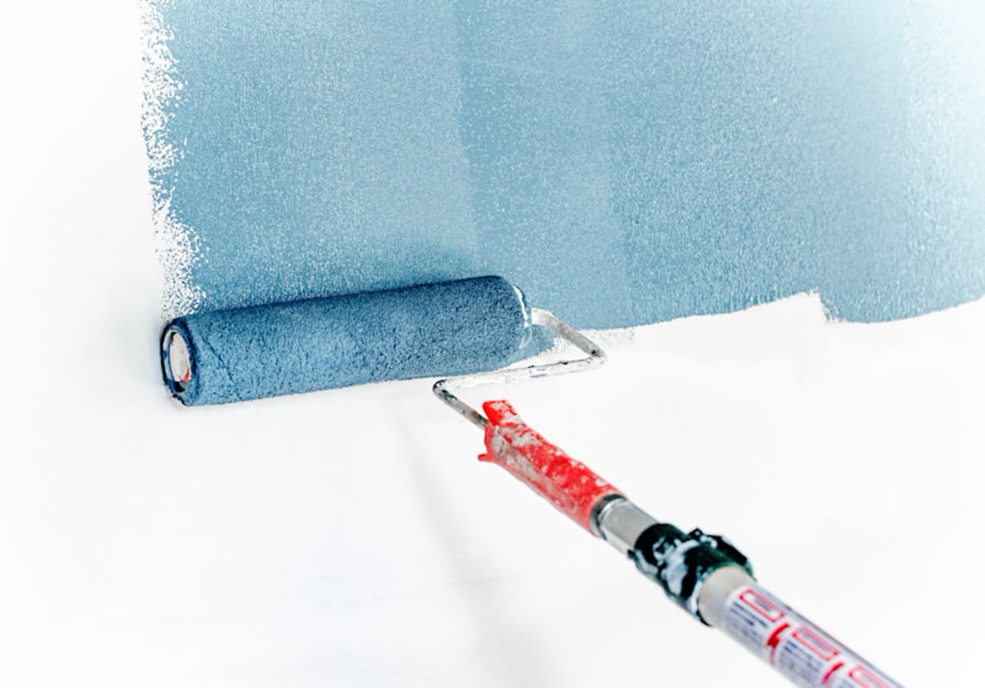 Freshly painted interior room in Rankin County, Mississippi